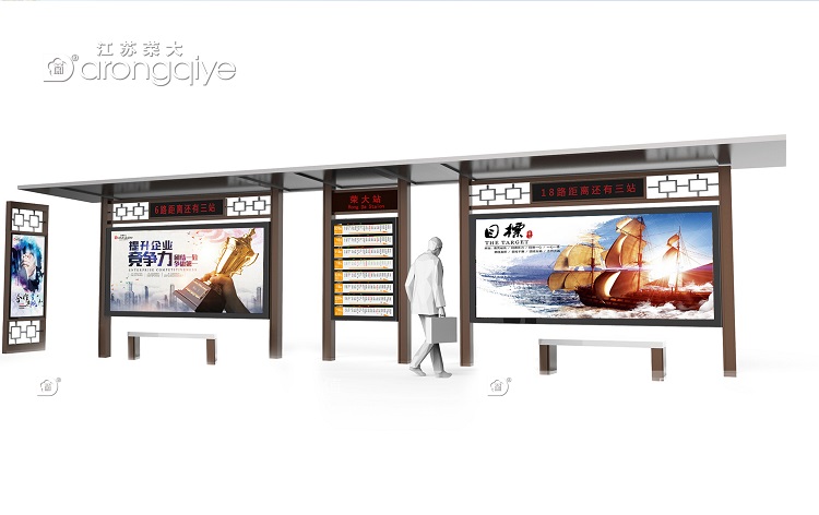 不銹鋼候車(chē)亭廠(chǎng)家談為什么不銹鋼候車(chē)亭能夠一直受人們歡迎