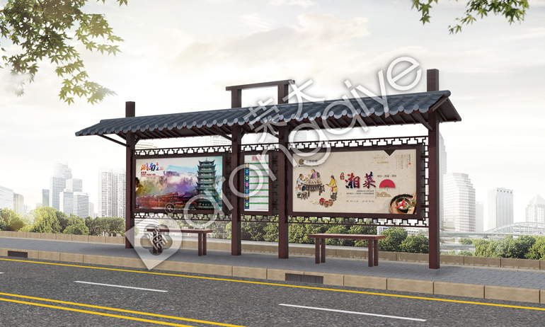 候車亭制作廠家剖析候車亭制作中需要注意的細節